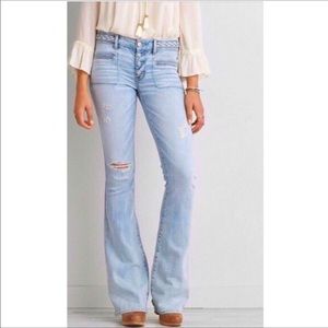 American eagle flare jeans